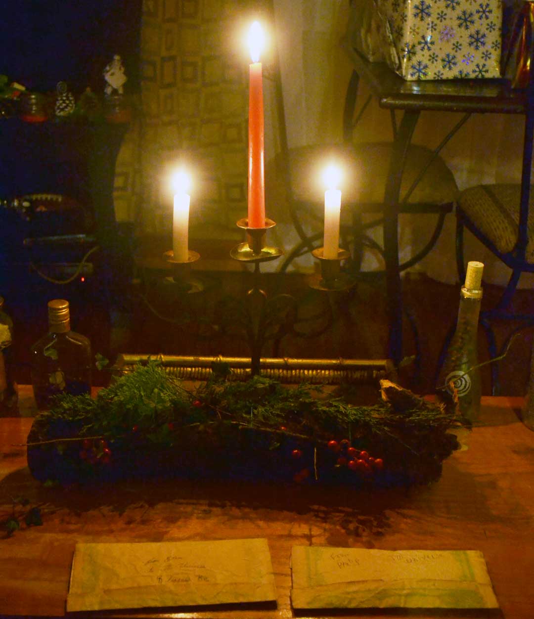 Winter Log Ritual DIY Yule Log Spell For The Winter Solstice (New Year Intention Setting ...