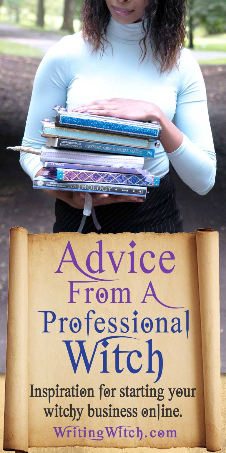 Advice From A Professional Witch - Inspiration for starting your witchy business (podcast episode)