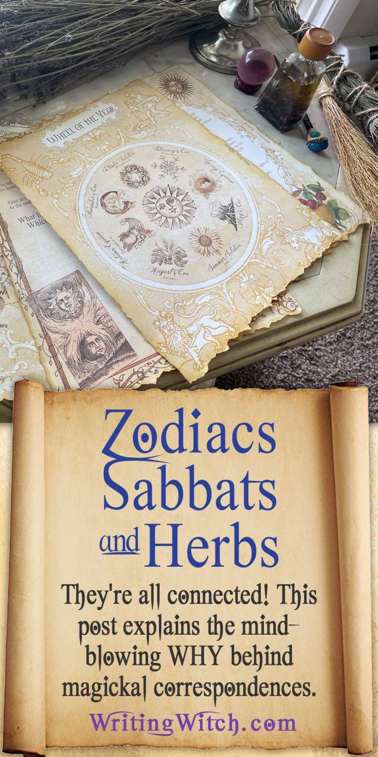 Sabbat Herbs And Astrological Correspondences (Podcast With The Witch Of Lupine Hollow)