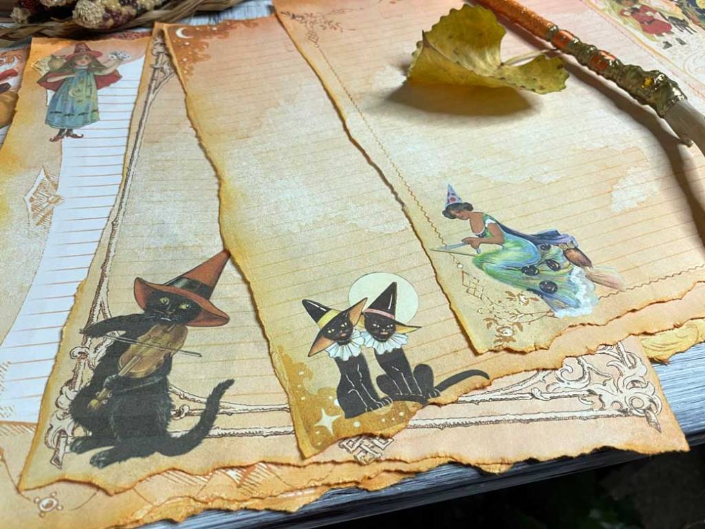 November's Eve Samhain Themed Paper Pack