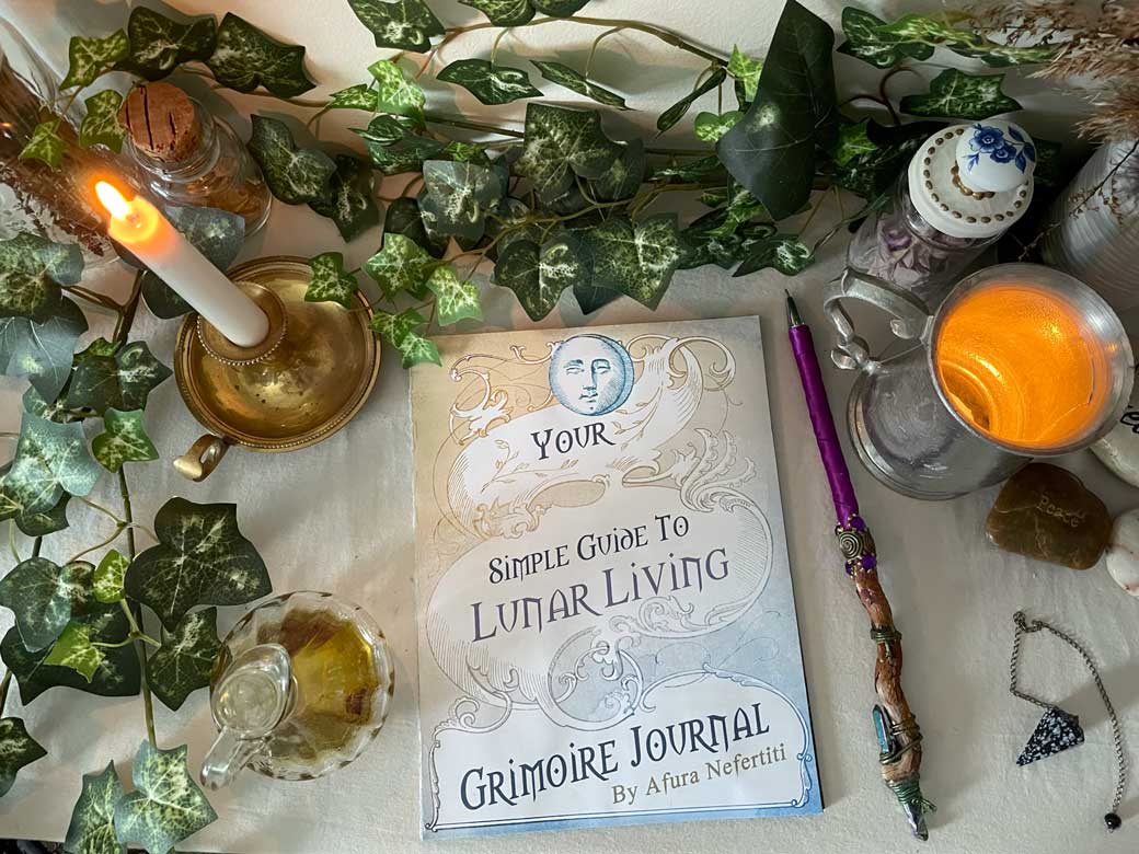 Your Simple Guide To Lunar Living Grimoire Journal