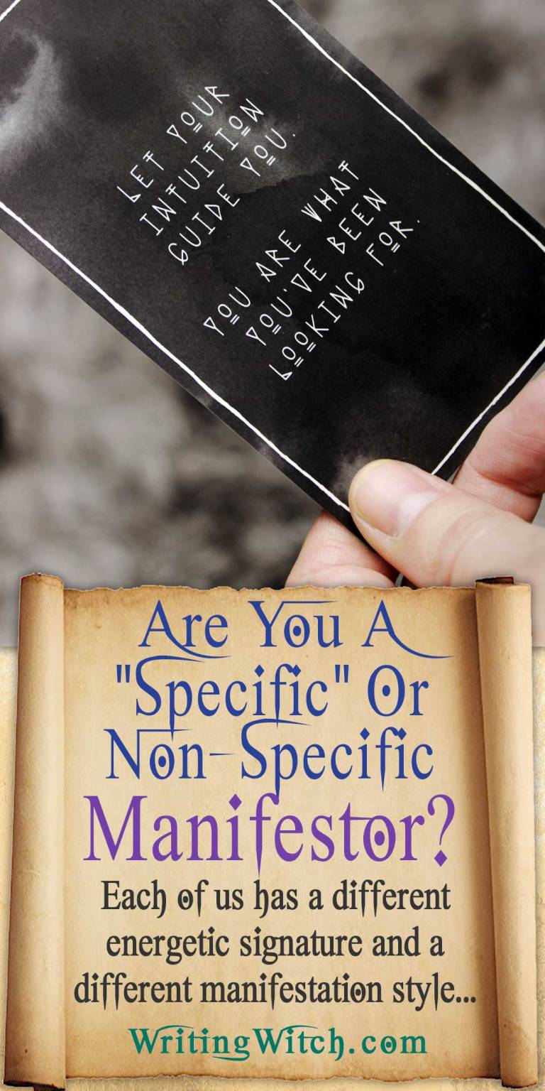 Specific Vs Non Specific Manifesting Human Design