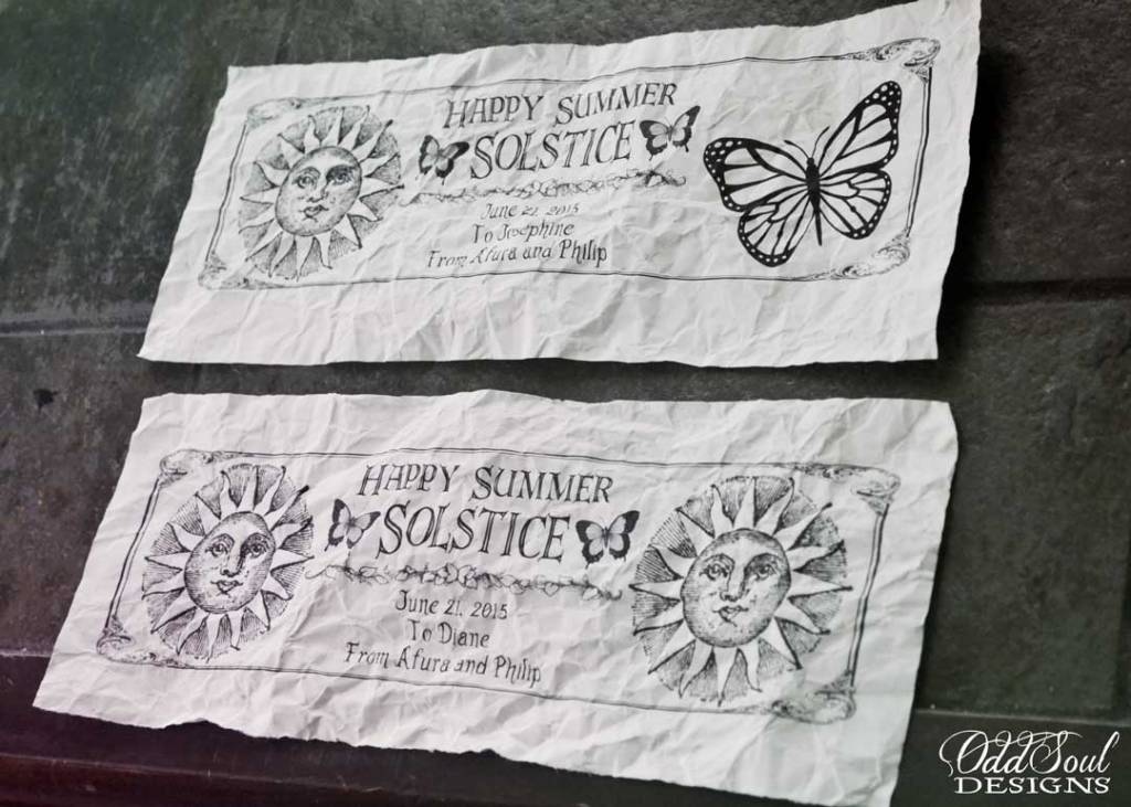 wrinkled free printable summer solstice jar labels