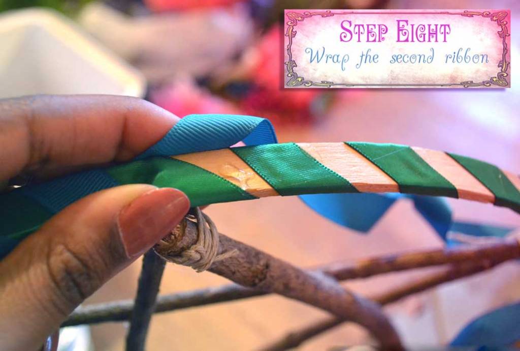 Beltane Crafts DIY Pentacle Wind Chime