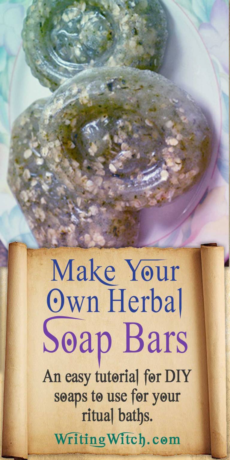 DIY Herbal Soap Bars for Ritual Bathing